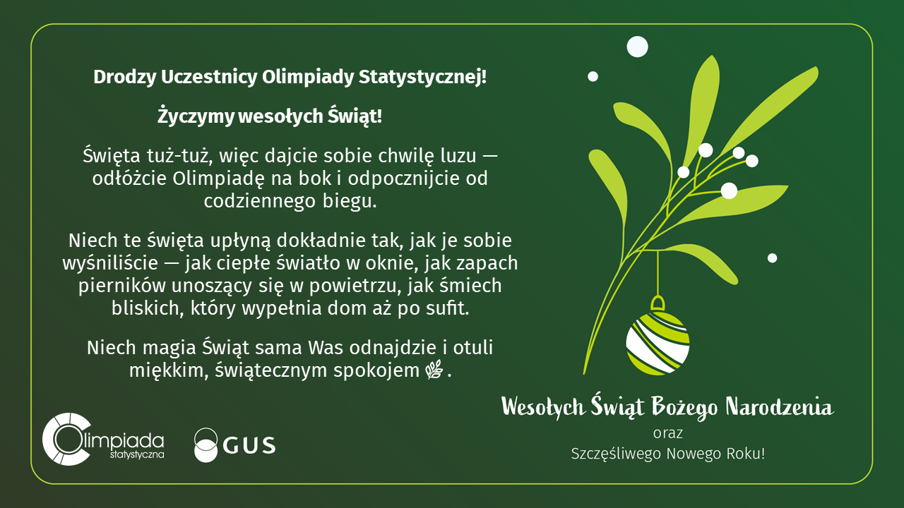 grafika świąteczna i życzenia świąteczne